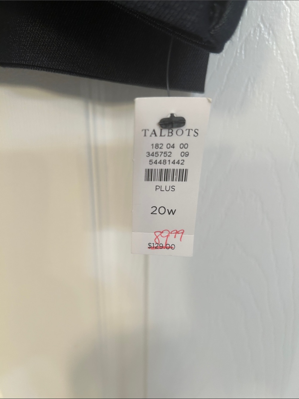 Talbots plus sized pants dressy denim